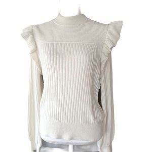 & other stories cable knit pullover